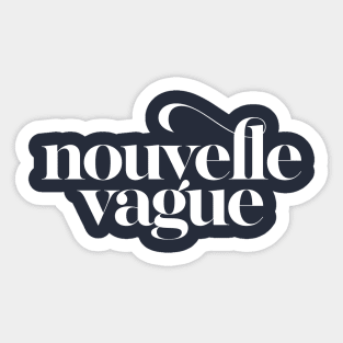 nouvelle vague. Sticker